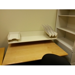 Desk Riser Shelf Clamp on Monitor Stand